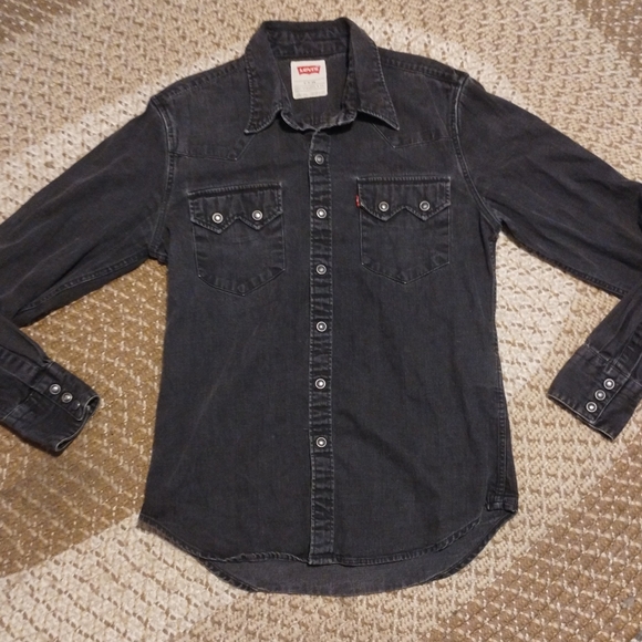 Levi's Tops - LEVIS Sawtooth Pearl Snap Shirt VINTAGE